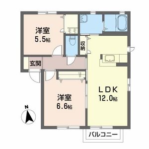 ラフィーネ笹谷 202号-16