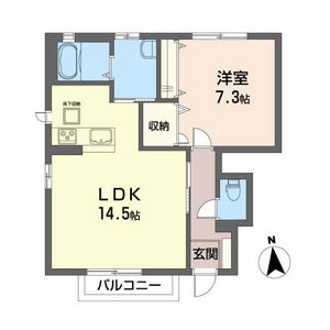 サングリ－ンＢ 101号室