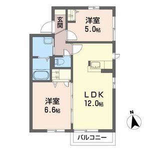 ｍｔＤ・プラッツ　Ａ 205号室