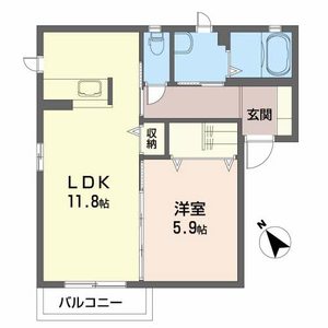 オレンジヒルズ　Ａ 101号-14