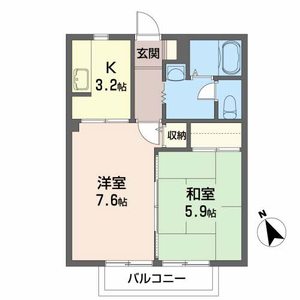 アップルハイツ桜水Ｂ 102号-16