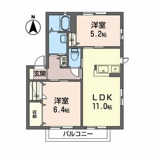 メローハイツ B 202号-16