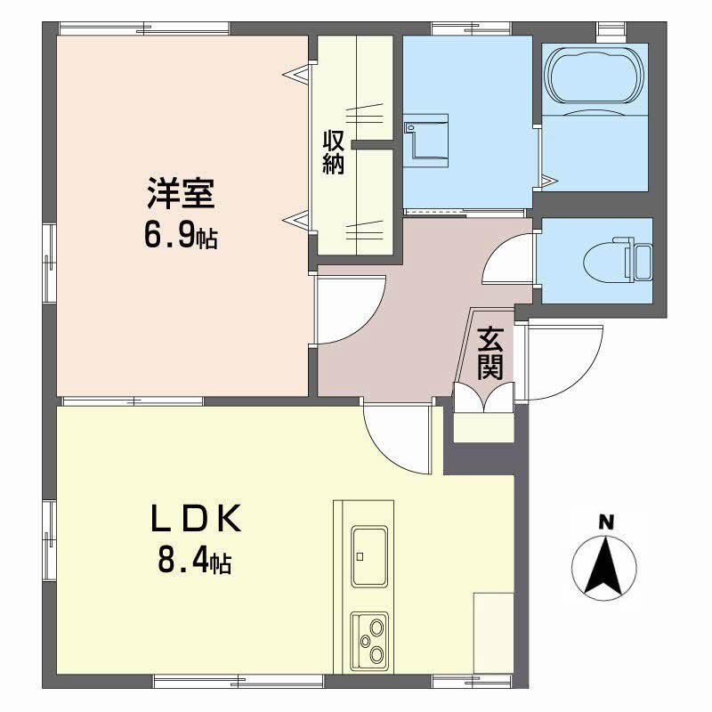 ユーハイツ　Ｃ102-2