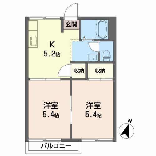 アーバン腰浜　Ｂ 203号-16