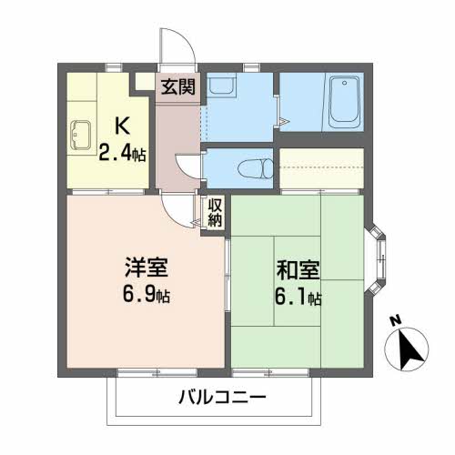 コーポラスカマタⅡ 201号-16