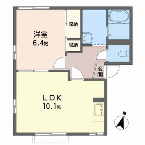 フローラ小倉寺 202号-14