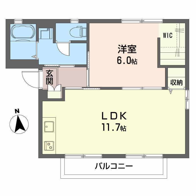 ニューエステート笹谷　Ｂ 102号-15