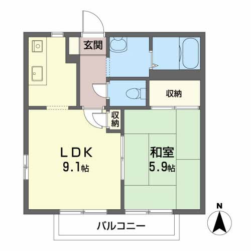 プロシード笹谷　Ｄ 203号-16