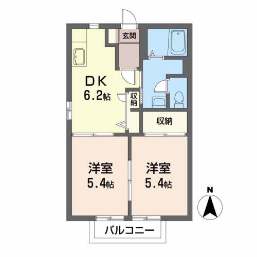 御蔵ガーデンシティ　Ｂ201-2