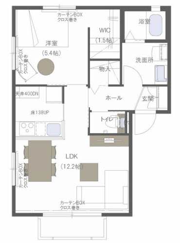 ビューバレー北中央　Ｄ201-5