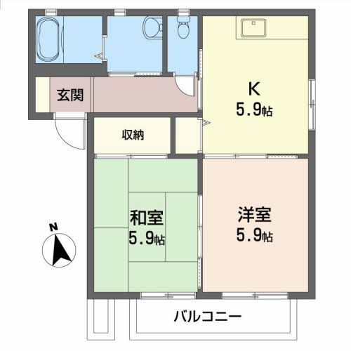 リバティガ-デンⅡA 202号-16