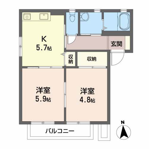 ハイネス北中央A 101号-16