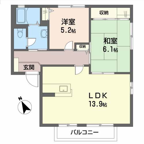 ヴィラ・クラシオンA 102号-16