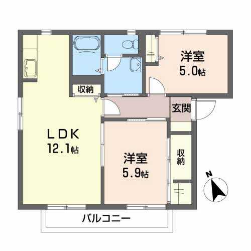 ヴィラ・クラシオンＢ201-2