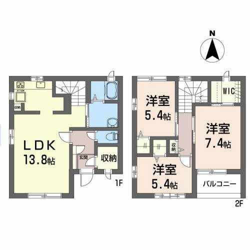 コモンシティ方木田貸家Ｂ101-2