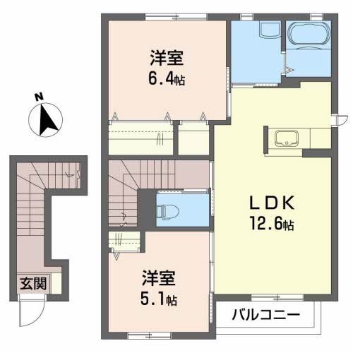 セタ・クレセオ 203号-2
