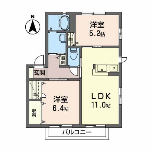メローハイツ B 202号-16