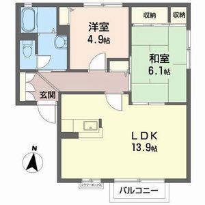 パーク荒井Ｂ 201号室