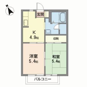 アビタシオンＫⅠ 202号室