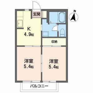 アビタシオンＫⅡ 202号室