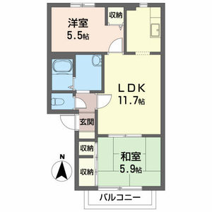グランセルコーバ桜木A 102号-16