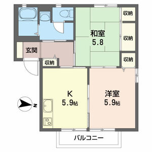 サンライト芳賀 201号-16