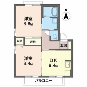 レジデンスＫ 202号室