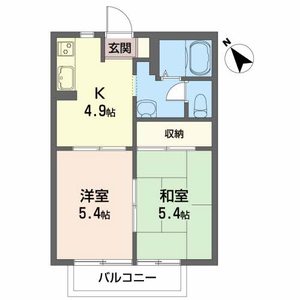 イル・ソーレⅡ 202号室