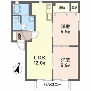 サンテラスＡ 202号室