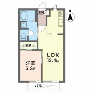 パークサイド中野Ｂ 102号室