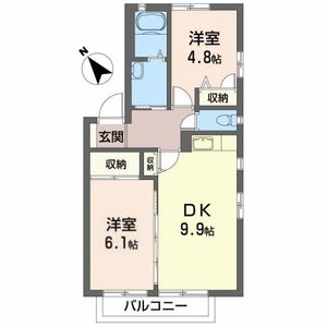 グロリアス五百渕 101号室