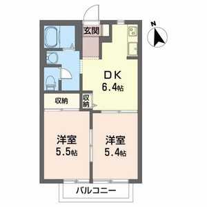 シャンボールハウス　Ｄ 102号室