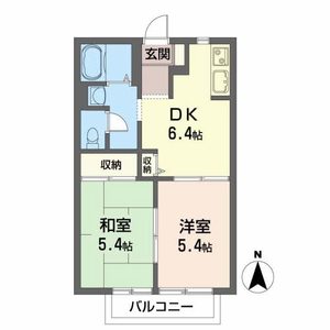 ロイヤルバレー　Ｂ 105号室