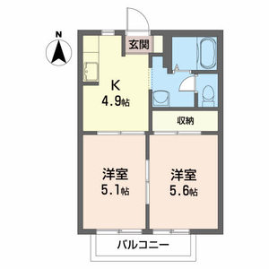 ハイツ白河 202号室