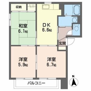 バリュージュハヤカワ　Ａ 202号室