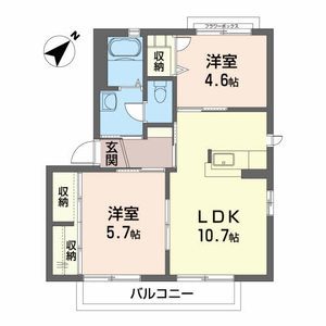 ニコレットテラス　Ａ 201号室
