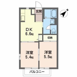 ニコレットテラス　Ｄ 205号室