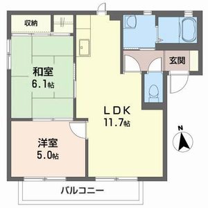 さくら館　Ａ 201号室