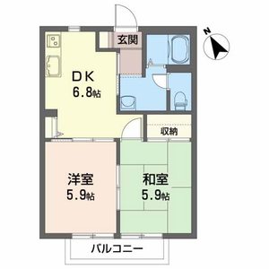 ディアス若葉 A 202号-16