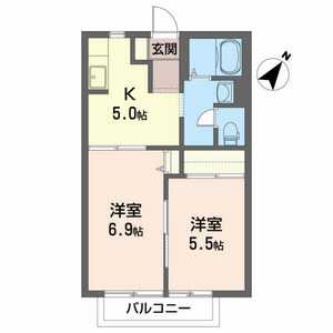 グリーン・ヴィレッジ 208号室
