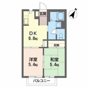 サンシャインＯＯＫＵＲＡ　Ｂ 102号室