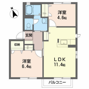 プレッセ山根Ｆ 102号室