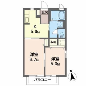 プランドール 102号室