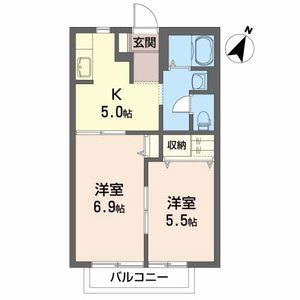 メゾン八山田Ａ 105号室