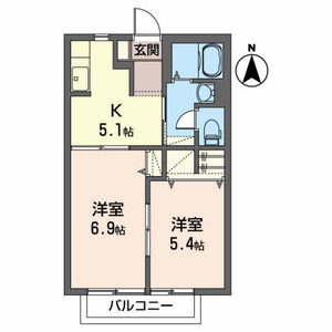 シェーネスハイムＢ 102号室