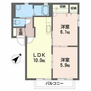 シエスタ・クレインＡ 102号-16
