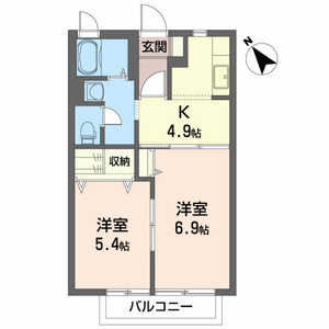 フォワード松本Ⅱ 102号室