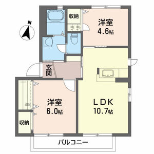 イル・ソーレＴＯＷＮ　Ｂ 102号室