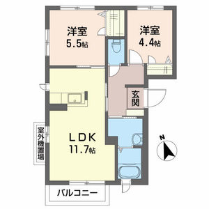あじさい館 201号室