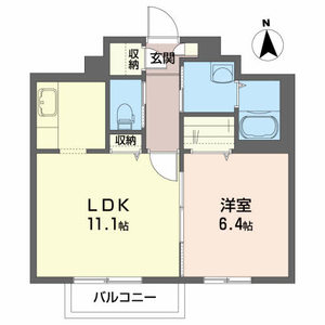 シャロム鎌倉Ⅱ 102号室